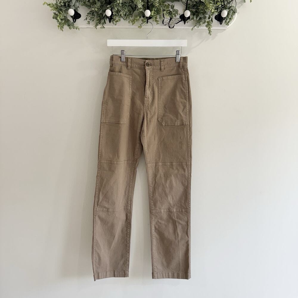 Madewell 90s Straight Brown Pants Size 25 #kw